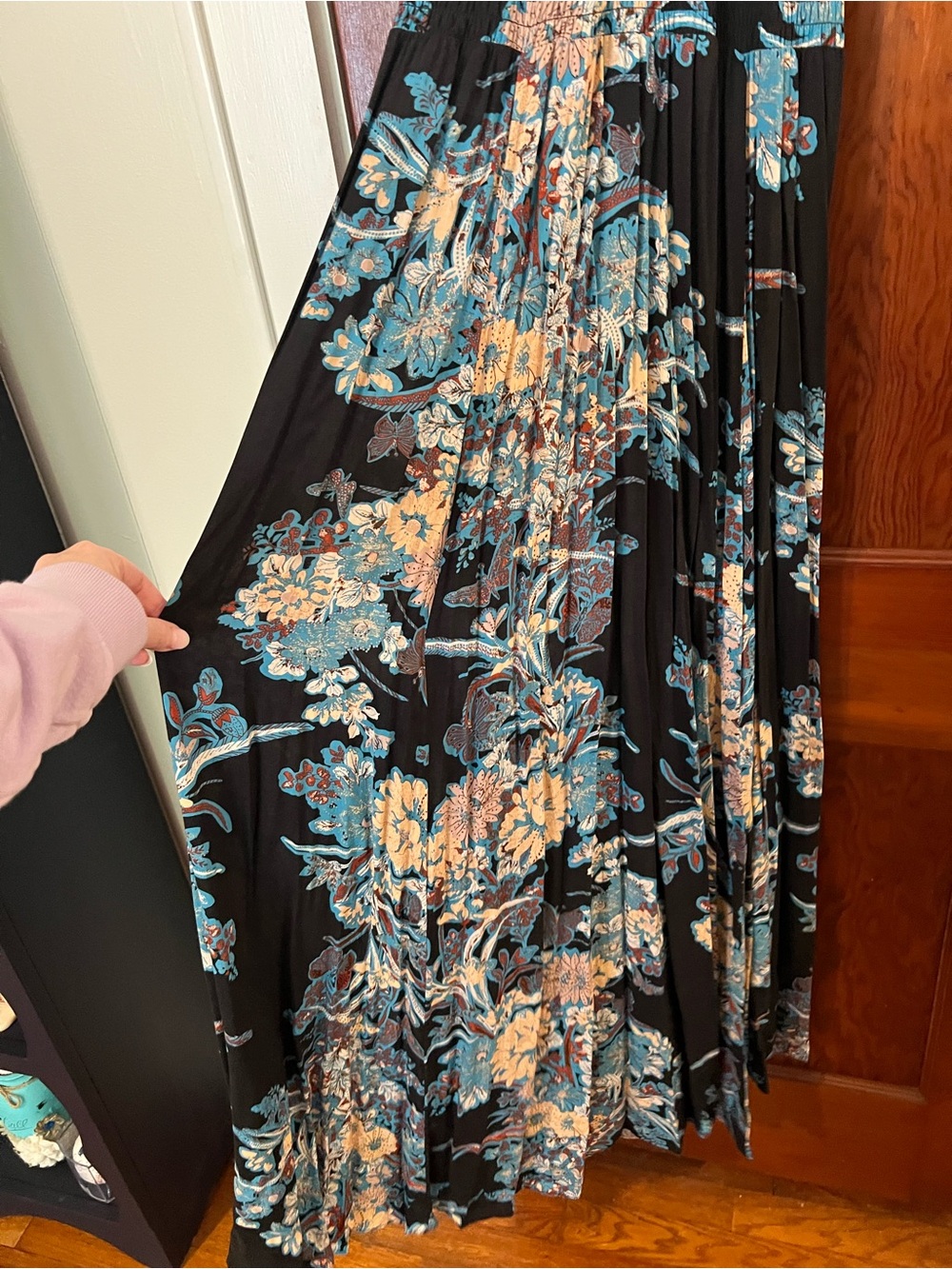 Free People Maxi Through The Vine Dress XS Floral Maxi Dress Boho - Picture 11 of 11